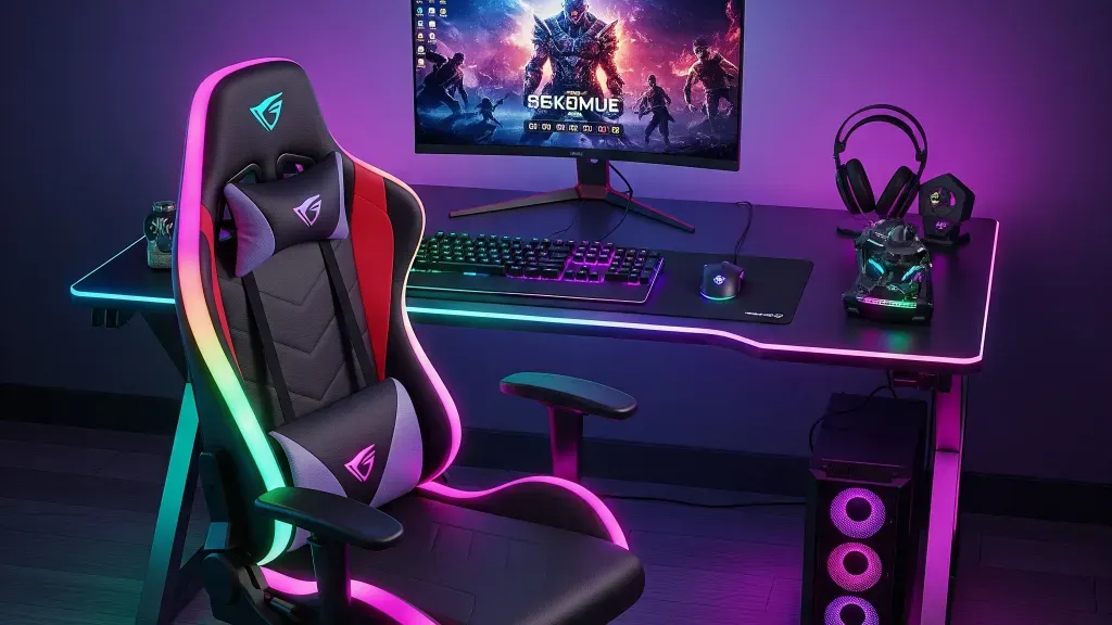 Customizacja stanowiska gamingowego