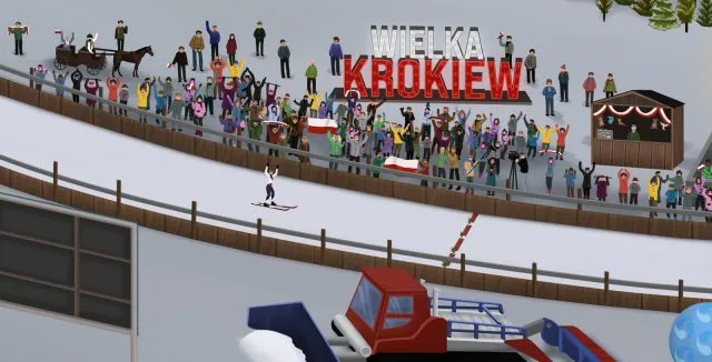 Ski Jump Simulator - świeża polska gra w skoki narciarskie